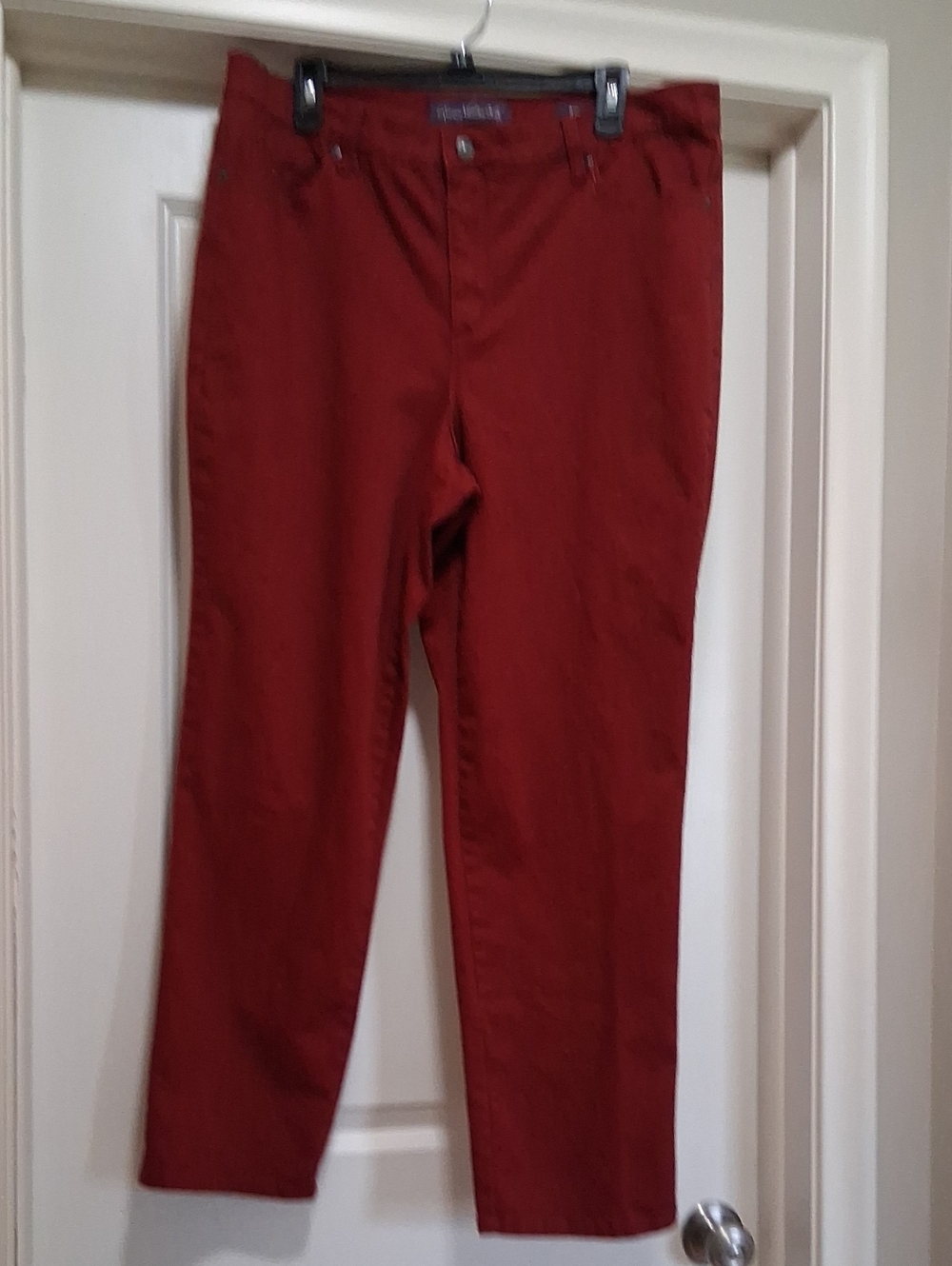 Gloria Vanderbilt Red Jeans
